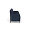 Lesro Siena 3 Seat Tandem Seating, Walnut, RF Blueberry Back, MD Ink Seat, RF Blueberry Panels SN3103 - alternate 3